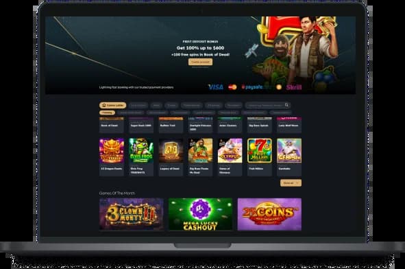 Clubhouse Casino Australia Desktop